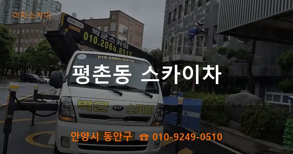 안양시 동안구 평촌동 스카이차
