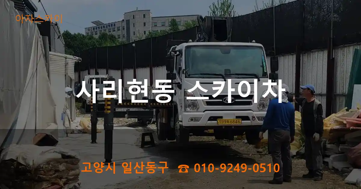 고양시 일산동구 사리현동 스카이차
