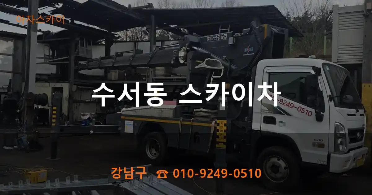 강남구 수서동 스카이차
