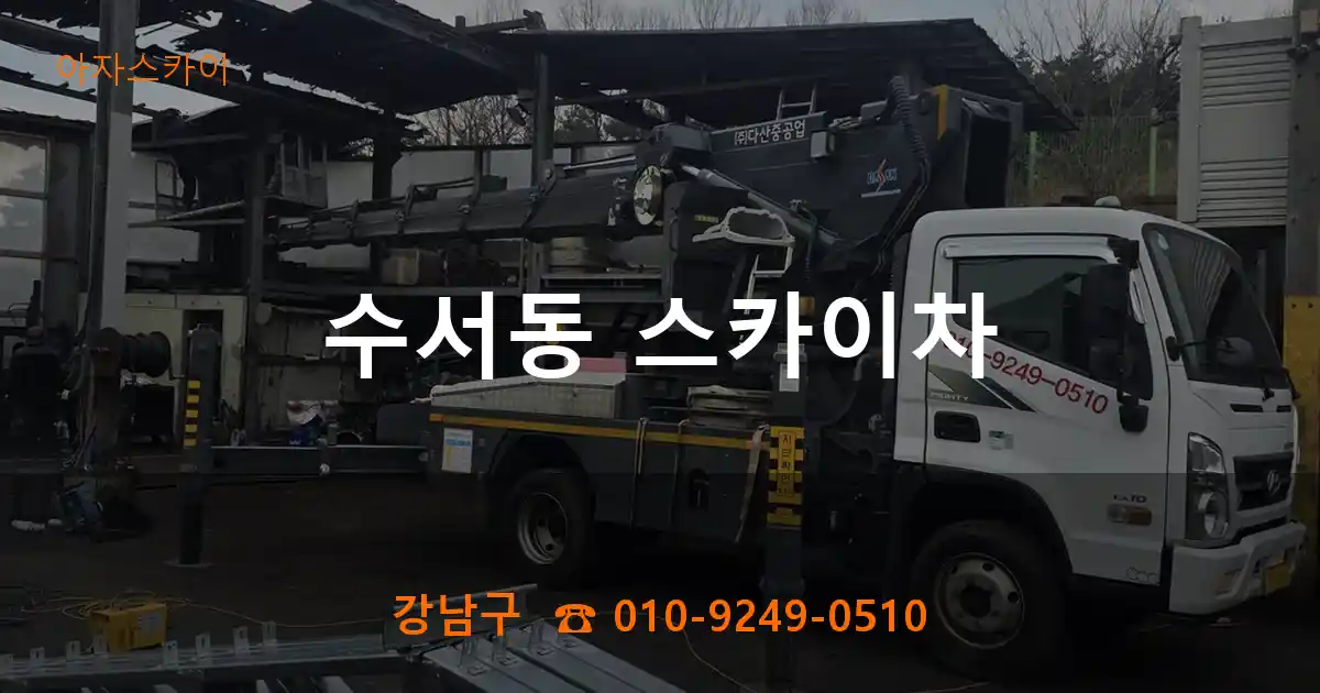 강남구 수서동 스카이차