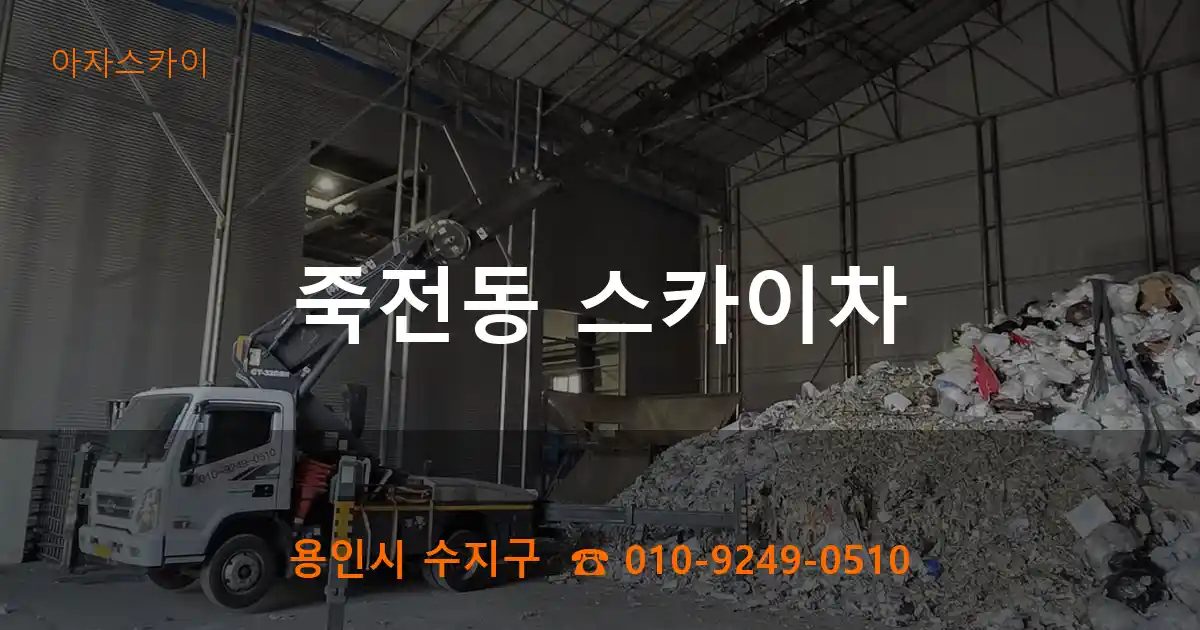 용인시 수지구 죽전동 스카이차