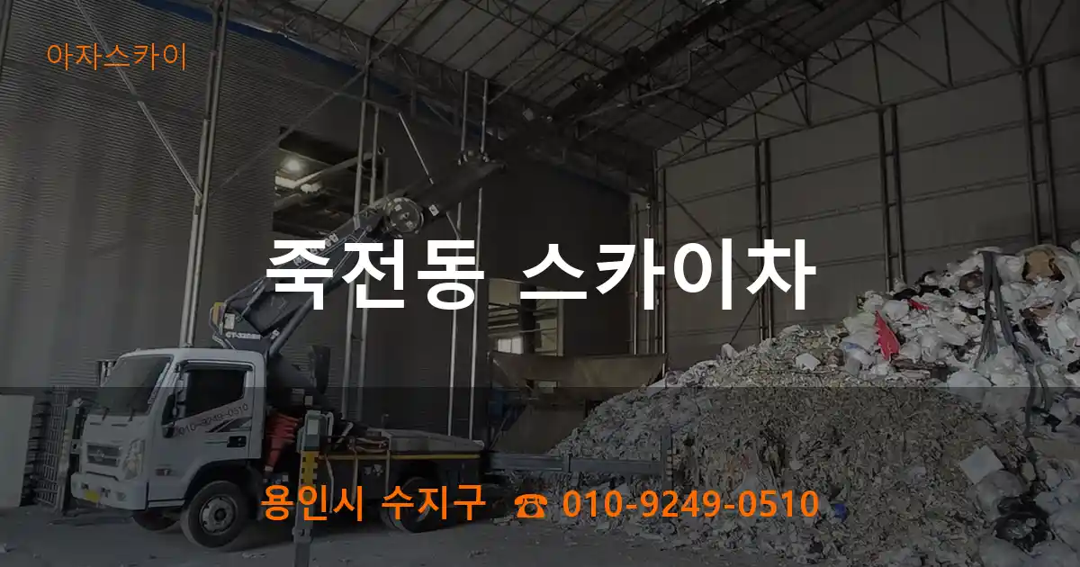 용인시 수지구 죽전동 스카이차