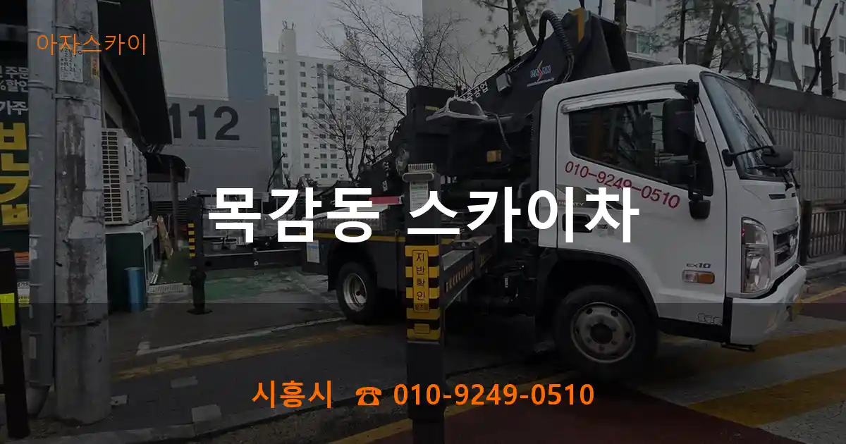 시흥시 목감동 스카이차